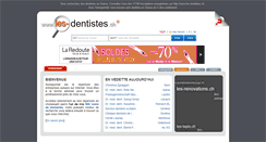 Desktop Screenshot of les-dentistes.ch